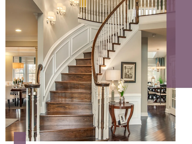 Изготовление лестниц под ключ в Лесосибирске — металлокаркас и отделка