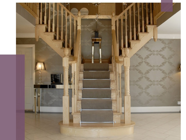 Монтаж деревянных лестниц в Лесосибирске от 7759 руб. 