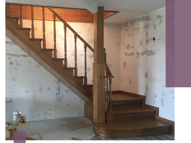 Ремонт деревянных лестниц в Лесосибирске: быстро и качественно