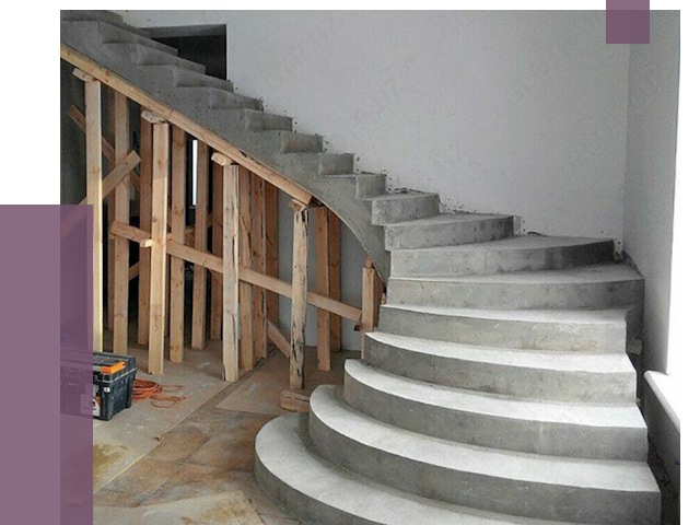 Изготовление бетонных лестниц под ключ в Лесосибирске от 20309 руб. | ПРОЛЁТ-Лсс