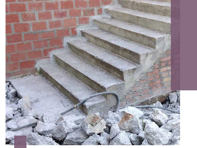 Демонтаж бетонных лестниц в Лесосибирске: быстро и безопасно