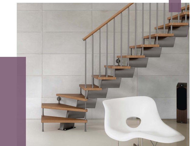 Монтаж модульных лестниц в Лесосибирске от 6457 руб. 