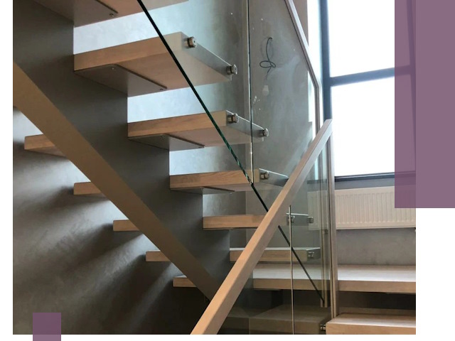 Изготовление лестниц на монокосоуре в Лесосибирске с монтажом и гарантией