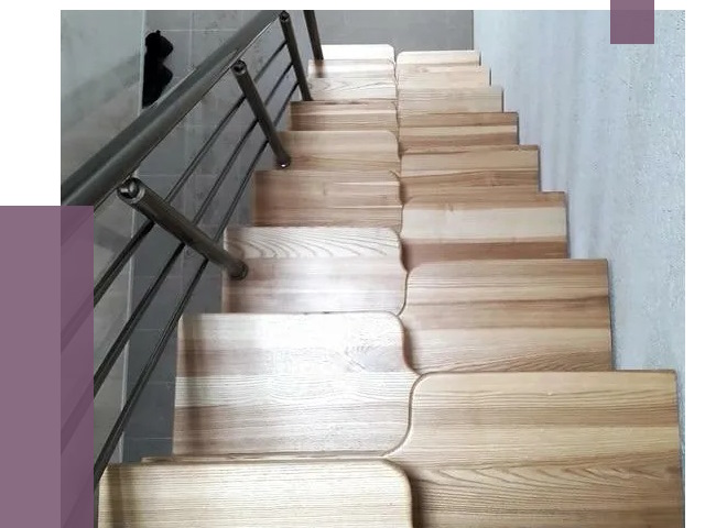 Лестницы гусиный шаг в Лесосибирске от 13279 руб. под ключ | ПРОЛЁТ-Лсс