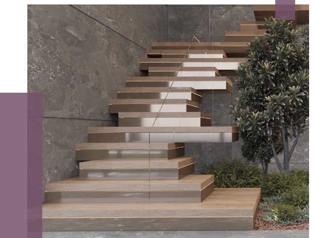 Современные лестницы в Лесосибирске от 14060 руб. | ПРОЛЁТ-Лсс