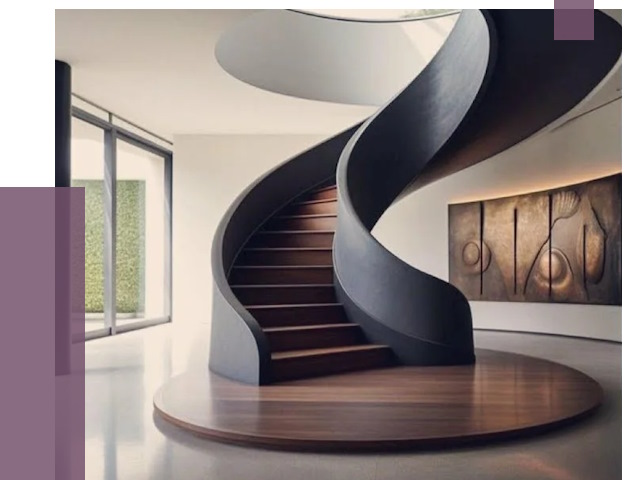Элитные лестницы под заказ в Лесосибирске от 192678 руб. — ПРОЛЁТ-Лсс