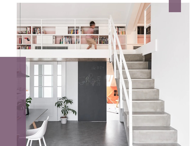 Лестницы для двухуровневой квартиры в Лесосибирске от 179659 руб. | ПРОЛЁТ-Лсс