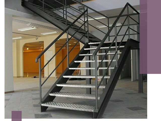 Лестницы для офиса в Лесосибирске: изготовление, монтаж, демонтаж