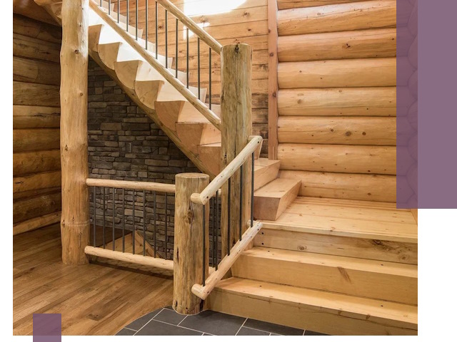 Лестницы в баню под заказ и профессиональный монтаж в Лесосибирске