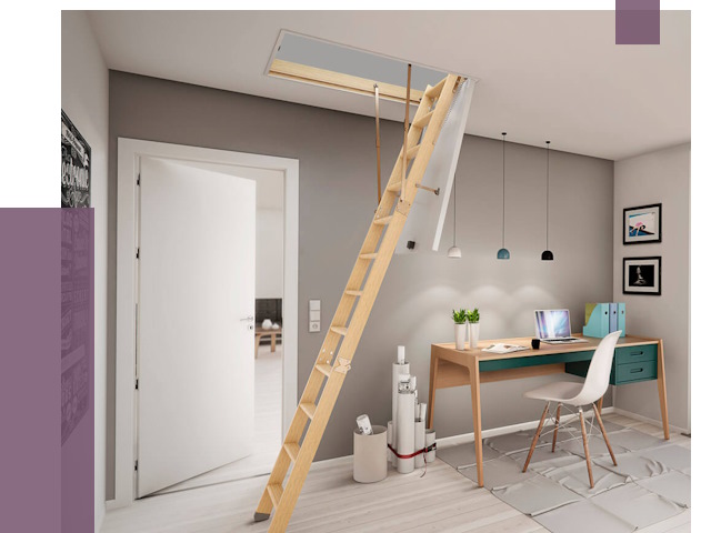 Чердачные лестницы в Лесосибирске — от 14841 руб. | ПРОЛЁТ-Лсс