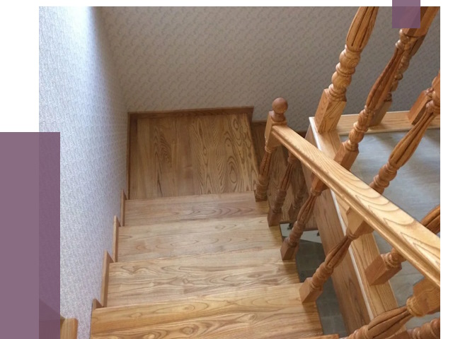 Сосновые лестницы в Лесосибирске под ключ от 8228 руб.  | ПРОЛЁТ-Лсс