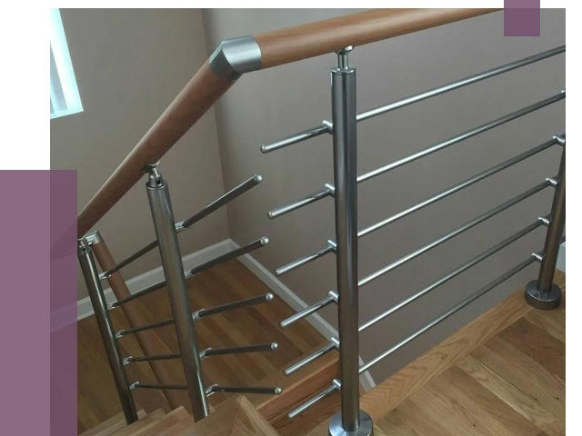 Изготовление перил в Лесосибирске от 4687 руб. — перила на заказ | ПРОЛЁТ-Лсс