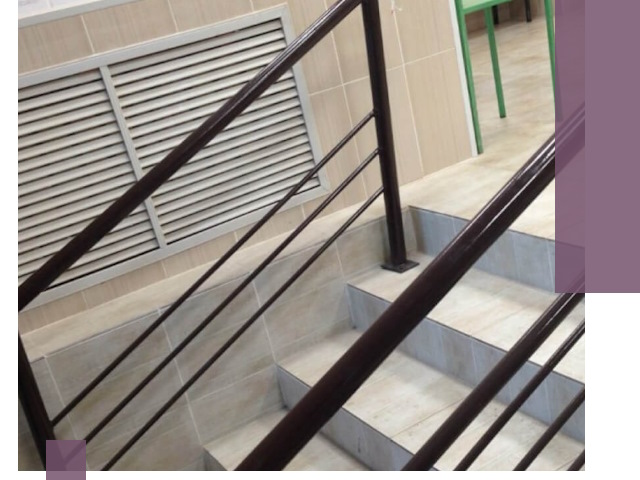 Изготовление перил из металла под ключ в Лесосибирске