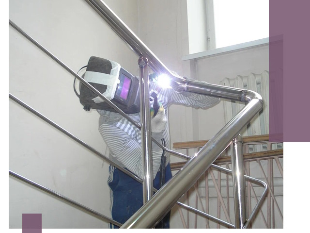 Монтаж перил и ограждений качественно в Лесосибирске