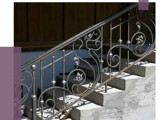 Кованые перила в Лесосибирске от 8853 руб. под ключ — качество от ПРОЛЁТ-Лсс