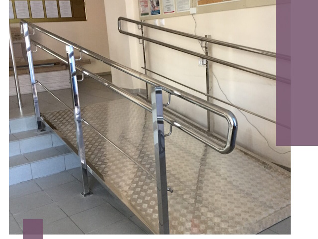 Перила для инвалидов в Лесосибирске — надежные поручни и ограждения