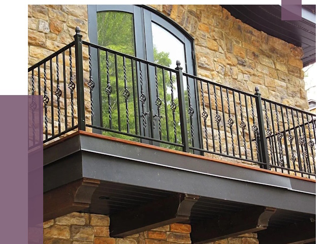 Балконные ограждения в Лесосибирске от 8176 руб. — купить | ПРОЛЁТ-Лсс