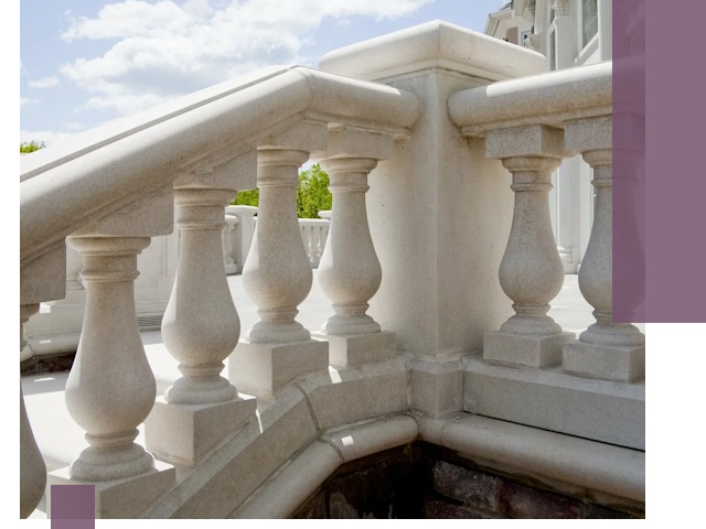 Балюстрады из металла и камня под ключ в Лесосибирске