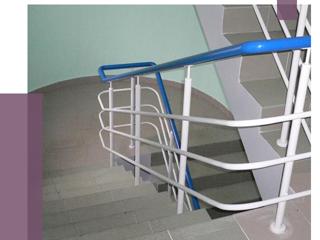 Перила в подъезде в Лесосибирске — установка и замена от 7551 руб. | ПРОЛЁТ-Лсс