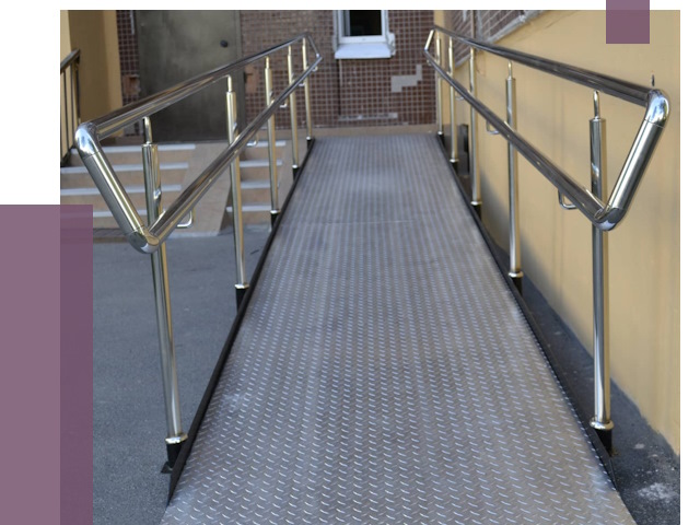 Пандусы в Лесосибирске от 12498 руб. — установка для инвалидов | ПРОЛЁТ-Лсс