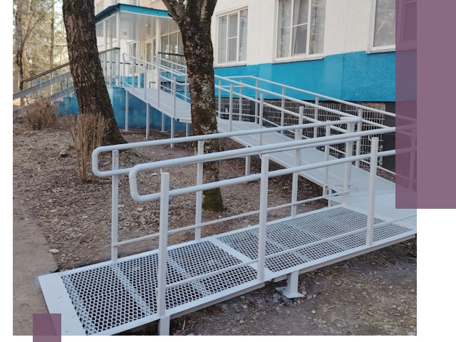 Пандусы под ключ в Лесосибирске: изготовление, монтаж и демонтаж