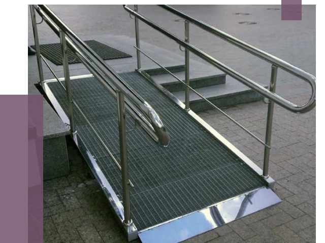 Монтаж пандусов для инвалидов в Лесосибирске от 8769 руб. под ключ | ПРОЛЁТ-Лсс