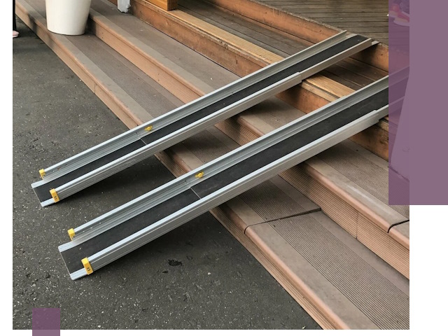 Телескопические пандусы под ключ в Лесосибирске — изготовление и монтаж