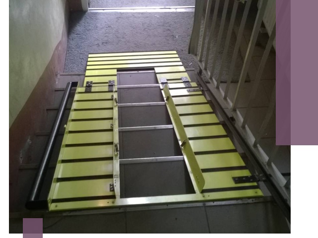 Профессиональный монтаж пандуса в подъезд в Лесосибирске