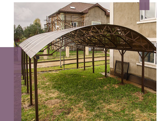 Демонтаж навесов в Лесосибирске от 4687 руб. — разборка и вывоз | ПРОЛЁТ-Лсс