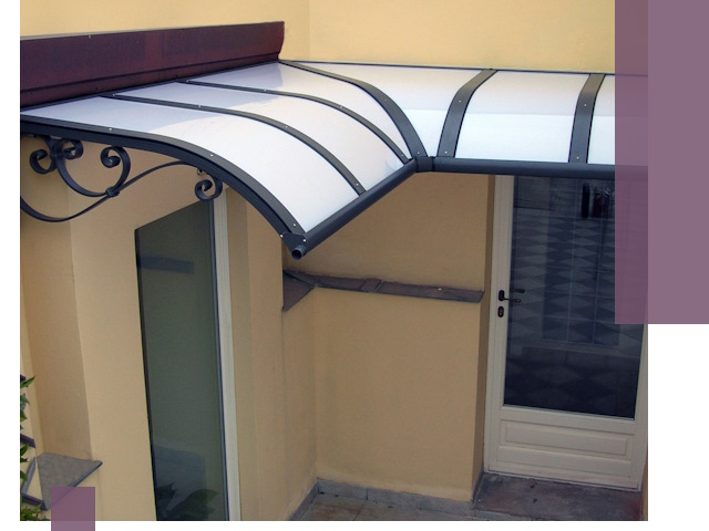 Монтаж козырьков любой сложности в Лесосибирске под ключ