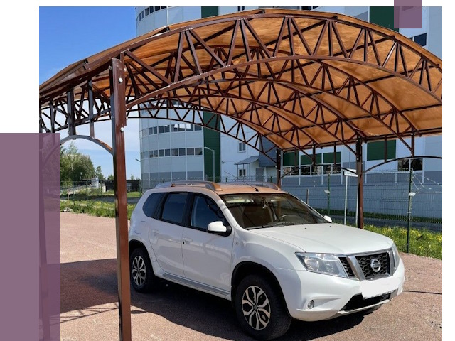 Недорогие навесы в Лесосибирске от 43743 руб. | ПРОЛЁТ-Лсс