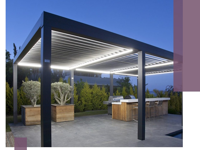 Навесы отдельно стоящие под ключ в Лесосибирске из металла и поликарбоната