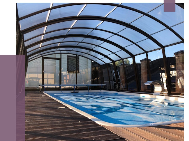 Навесы для бассейна в Лесосибирске от 17081 руб. под ключ | ПРОЛЁТ-Лсс