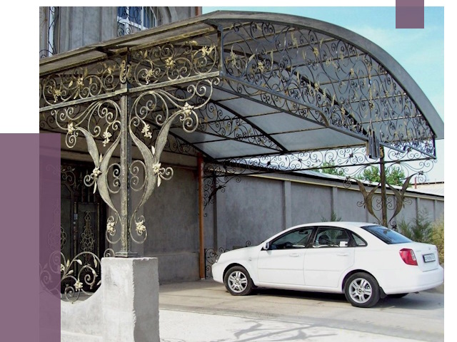 Кованые навесы в Лесосибирске от 14841 руб. | ПРОЛЁТ-Лсс