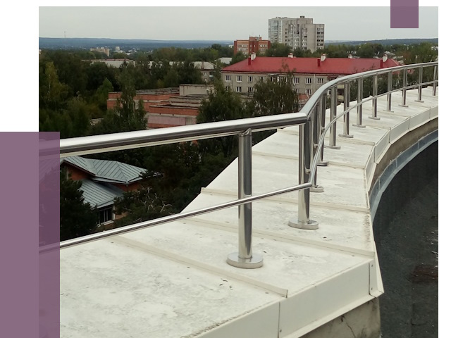 Парапеты и ограждения кровли в Лесосибирске от 5051 руб. 