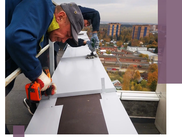 Монтаж парапетов в Лесосибирске — установка прочных металлических ограждений