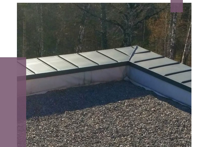 Металлические парапеты в Лесосибирске от 4374 руб. под ключ | ПРОЛЁТ-Лсс