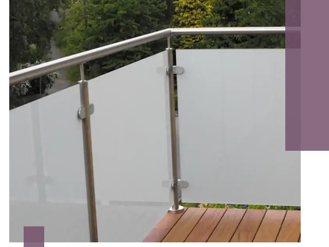 Алюминиевые парапеты для балконов и террас в Лесосибирске