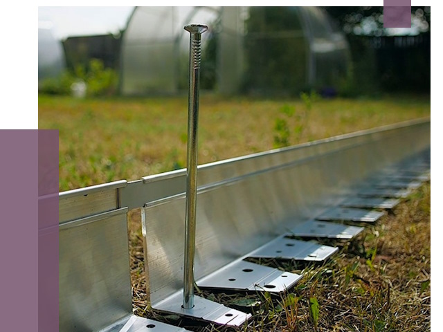 Металлические бордюры для газона в Лесосибирске от 4374 руб. | ПРОЛЁТ-Лсс