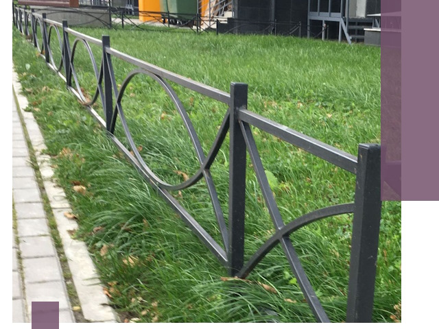 Газонные ограждения из металла в Лесосибирске — монтаж и продажа