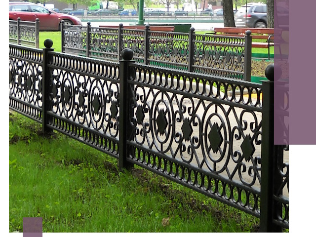 Секционные газонные ограждения под ключ в Лесосибирске