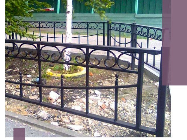 Изготовление газонных ограждений в Лесосибирске под ключ