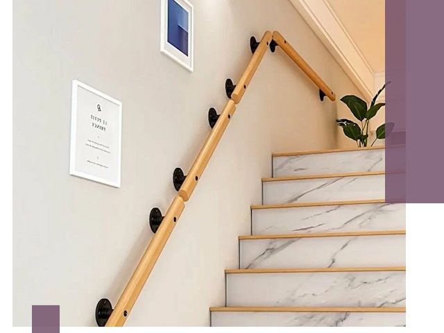 Поручни металлические и деревянные под ключ в Лесосибирске