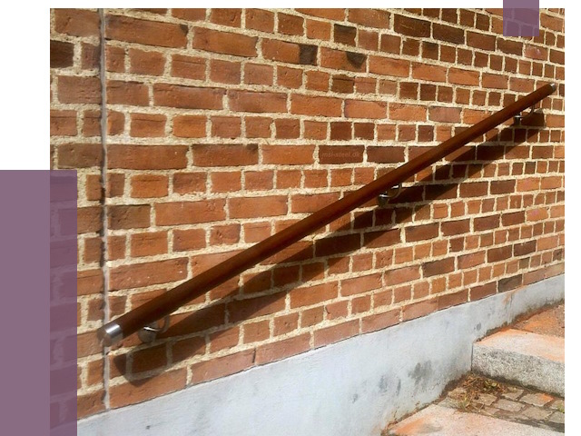 Изготовление пристенных поручней в Лесосибирске от 4531 руб. — ПРОЛЁТ-Лсс