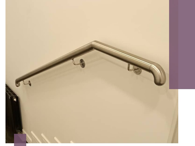 Изготовление пристенных поручней в Лесосибирске под ключ за сроки