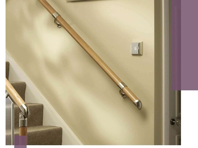 Монтаж пристенных поручней профессионально в Лесосибирске