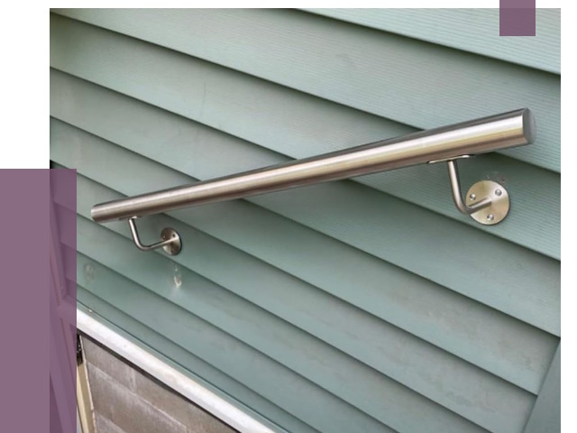 Поручни из нержавеющей стали в Лесосибирске от 7811 руб.  | ПРОЛЁТ-Лсс