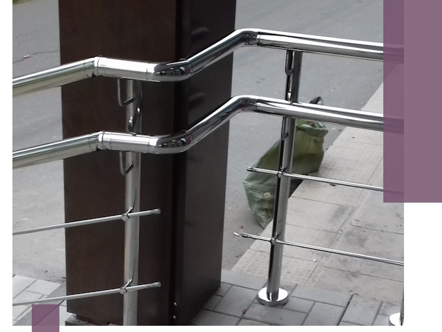 Монтаж поручней из нержавеющей стали в Лесосибирске качественно и быстро